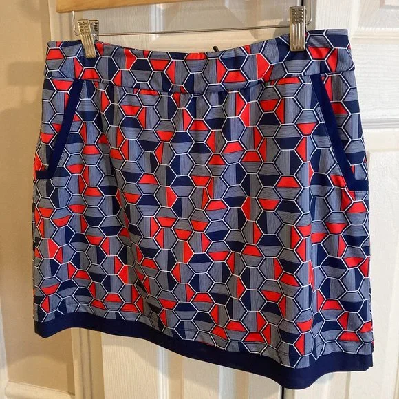 EP Pro Skirts Epny Golf 75 Tricolor Print Skort Poshmark